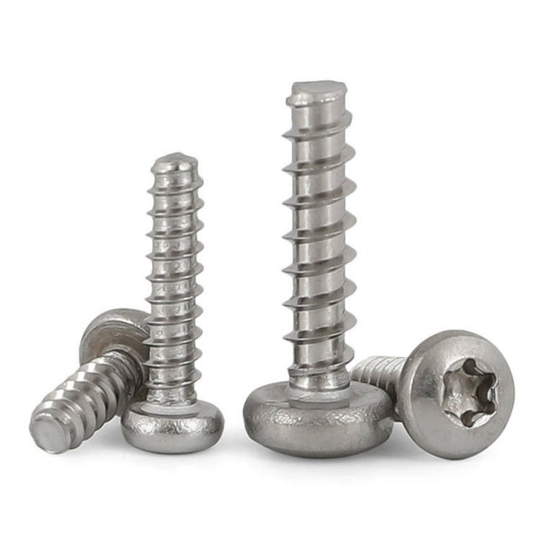 प्लास्टिक के लिए पीटी थ्रेड पैन हेड टॉर्क्स टैपिंग स्क्रू